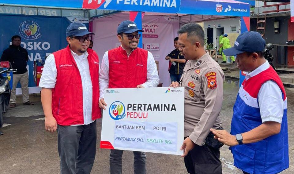 Pertamina Suplai 20 Ribu Liter BBM untuk Polri demi Penanganan Gempa Cianjur