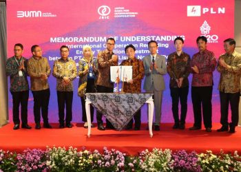 PLN Bersama Bank Jepang Teken Kolaborasi Investasi Transisi Energi