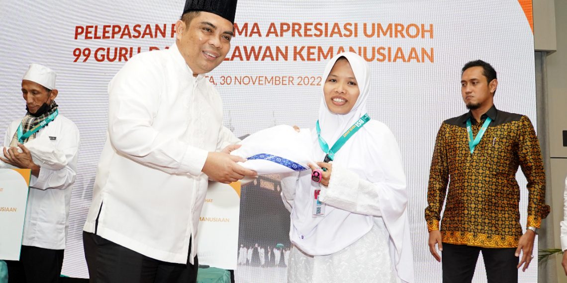 BSI Berangkatkan 120 Orang Guru, Da’i, Relawan dan Tenaga Medis