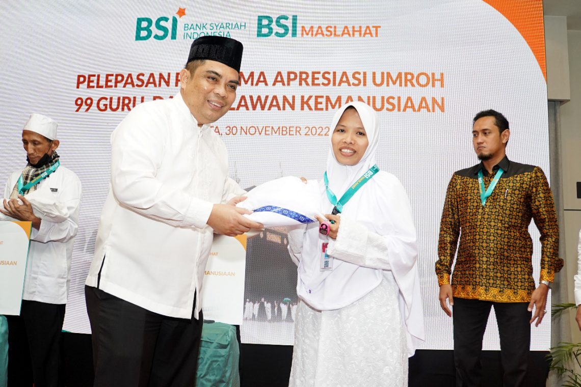 BSI Berangkatkan 120 Orang Guru, Da’i, Relawan dan Tenaga Medis