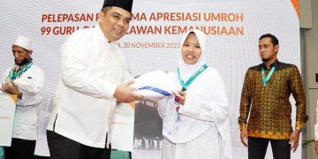 BSI Berangkatkan 120 Orang Guru, Da’i, Relawan dan Tenaga Medis