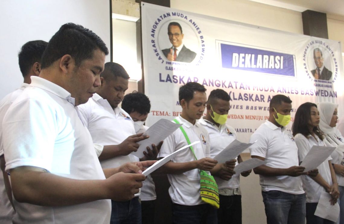 Deklarasi Laskar Aman untuk Presiden Anies Baswedan 2024