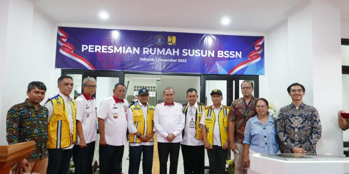 BP2P Jawa 1 Kementerian PUPRResmikan dan Serah Terima Rusun ASN BSSN Ragunan