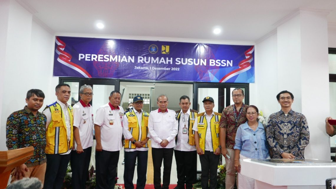 BP2P Jawa 1 Kementerian PUPRResmikan dan Serah Terima Rusun ASN BSSN Ragunan