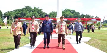 Resmikan Warung NKRI Jember, Kepala BNPT Ri Ajak Pramuka Jawa Timur Tingkatkan Ketahanan Anak Muda Terhadap Propaganda Destruktif