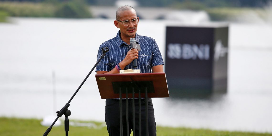 Cakep! Sandiaga Apresiasi BNI Indonesian Masters 2022 Melalui Pantun