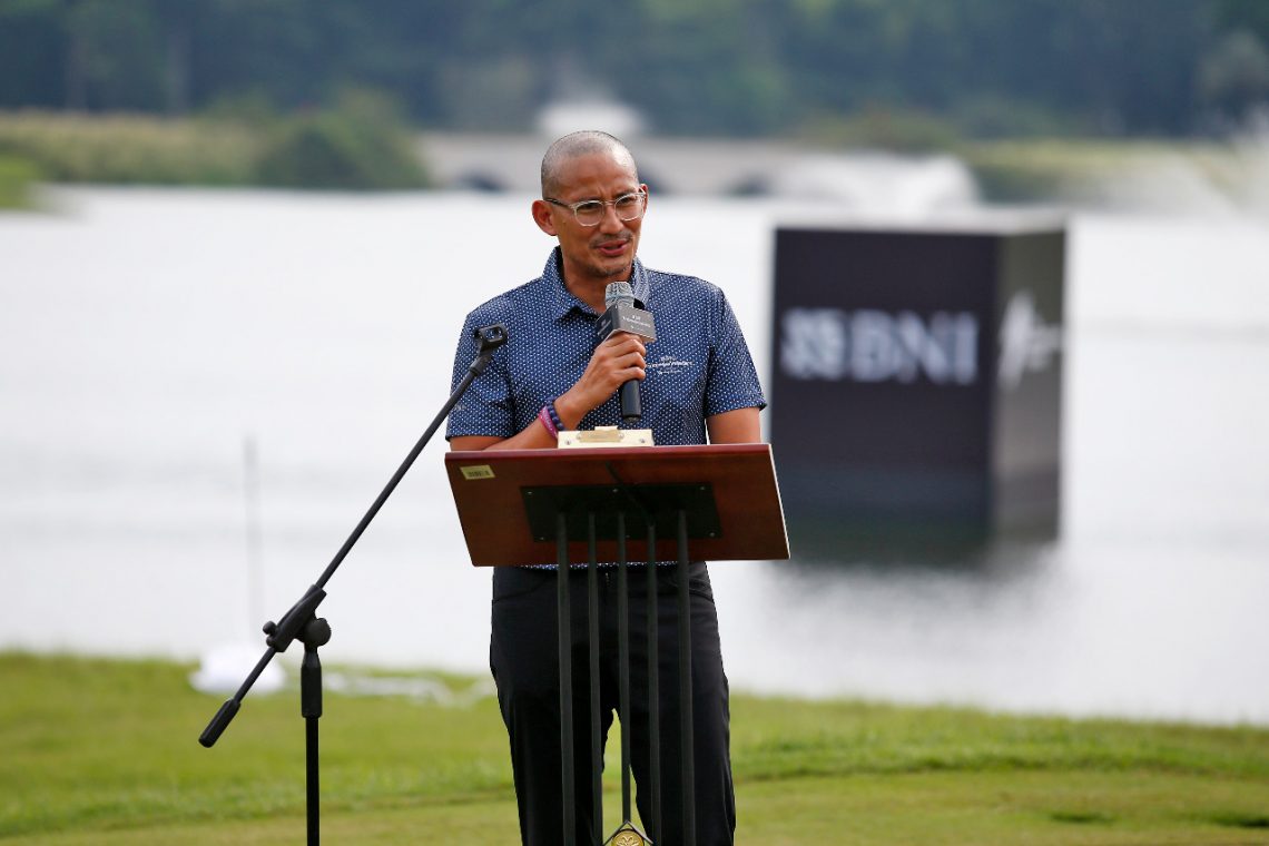 Cakep! Sandiaga Apresiasi BNI Indonesian Masters 2022 Melalui Pantun