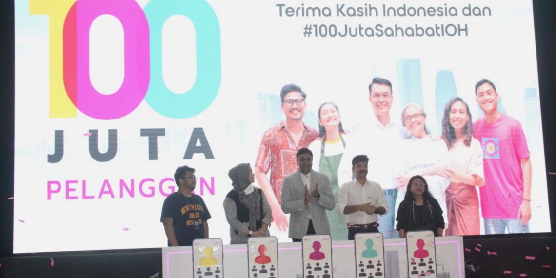 IOH Rayakan 100 Juta Pelanggan