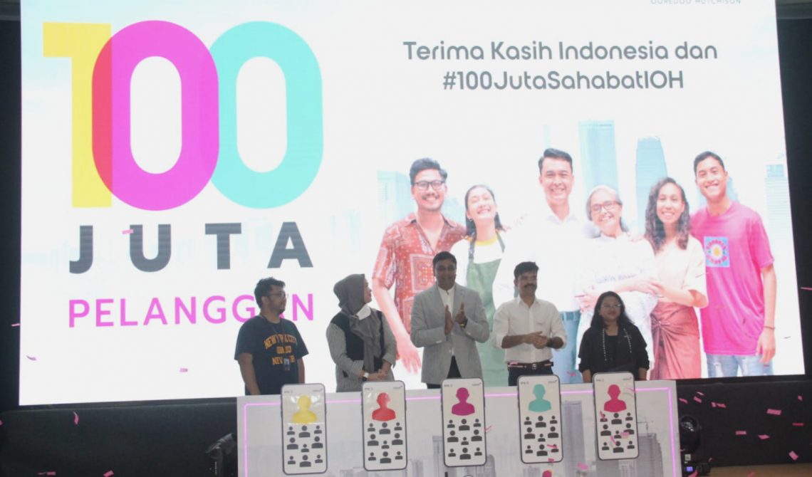 IOH Rayakan 100 Juta Pelanggan