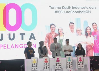 IOH Rayakan 100 Juta Pelanggan