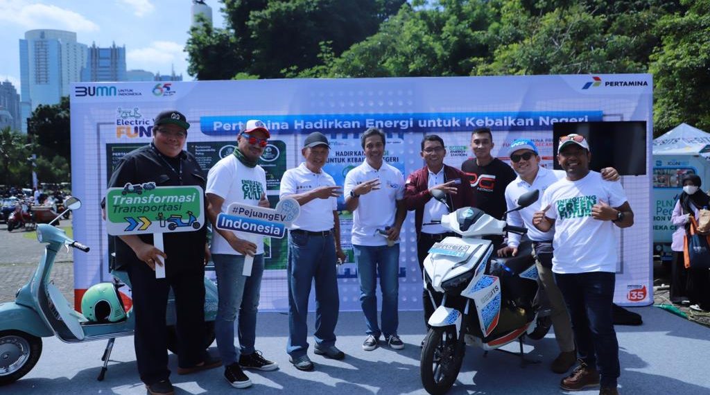 EV Funday, Pertamina Dukung Ekosistem Kendaraan Listrik