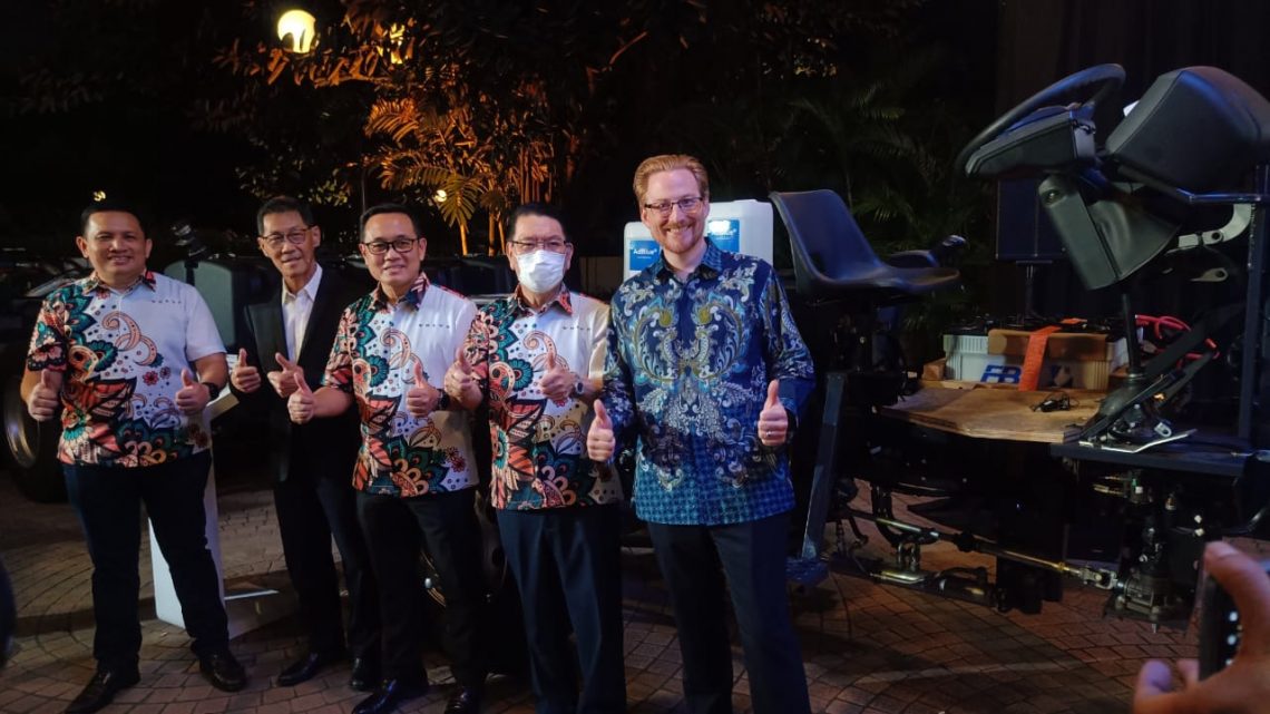 Volvo Buses luncurkan lini produksi perakitan lokal di Indonesia ditandai denganpeluncuran resmi rangkaian produk lengkap Euro V