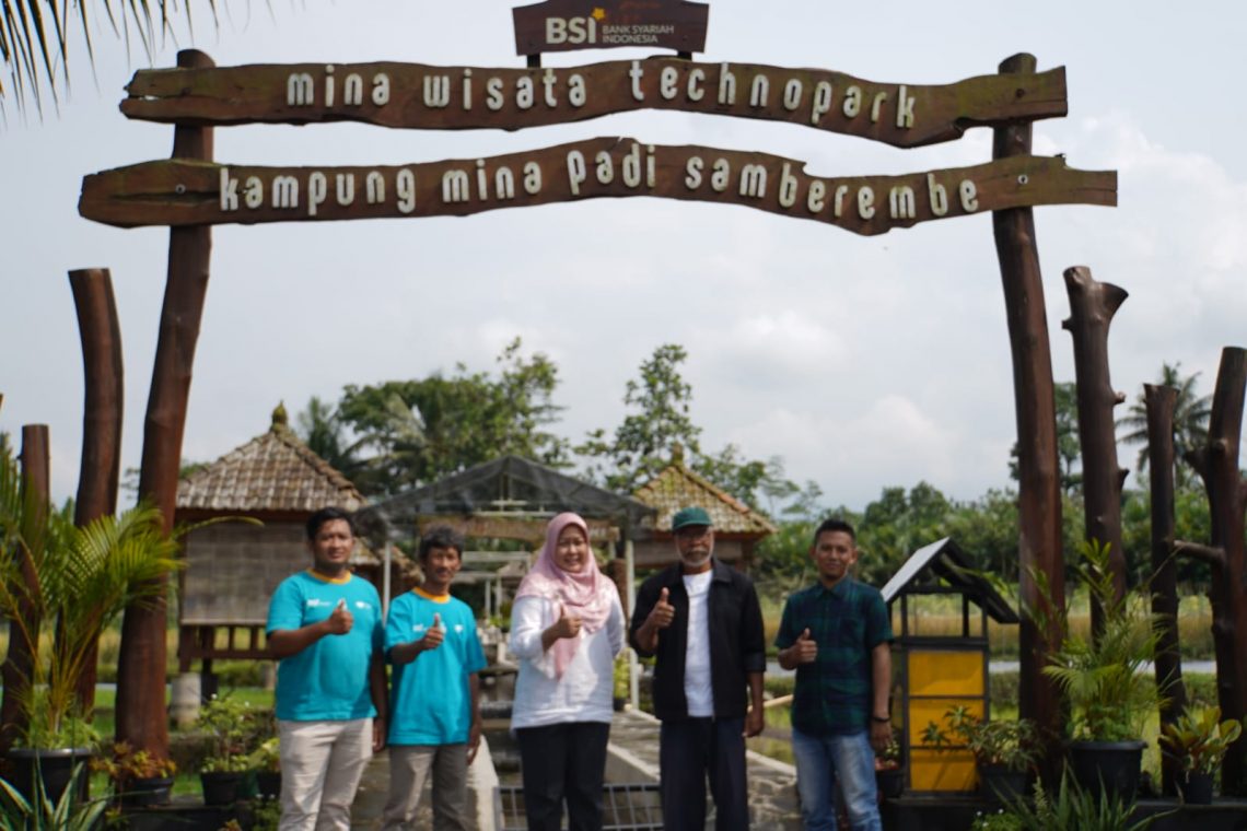 Kenalkan Mina Wisata Technopark , Desa Binaan BSI di Yogyakarta