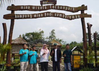 Kenalkan Mina Wisata Technopark , Desa Binaan BSI di Yogyakarta