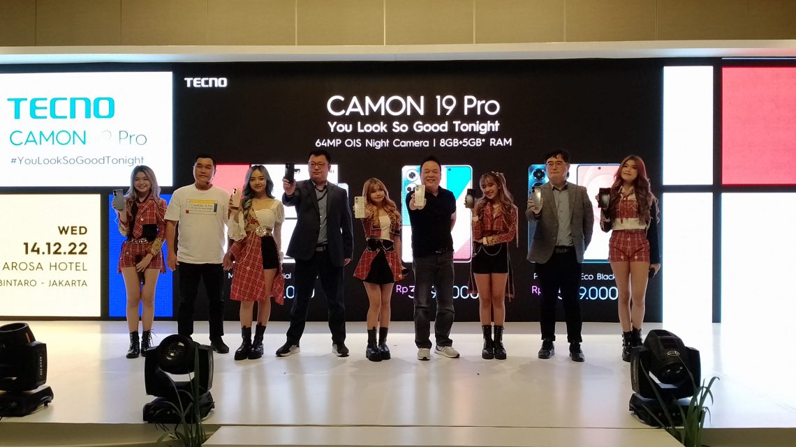 Seri TECNO CAMON 19 Pro Rilis untuk Pasar Indonesia, Berkelas, Fashionable