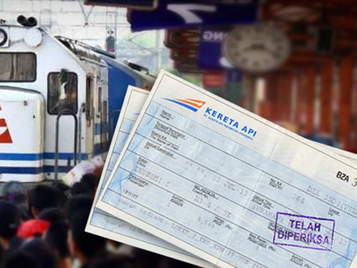 Tiket KA Libur Natal dan Tahun Baru Baru Terjual 10,1 Persen