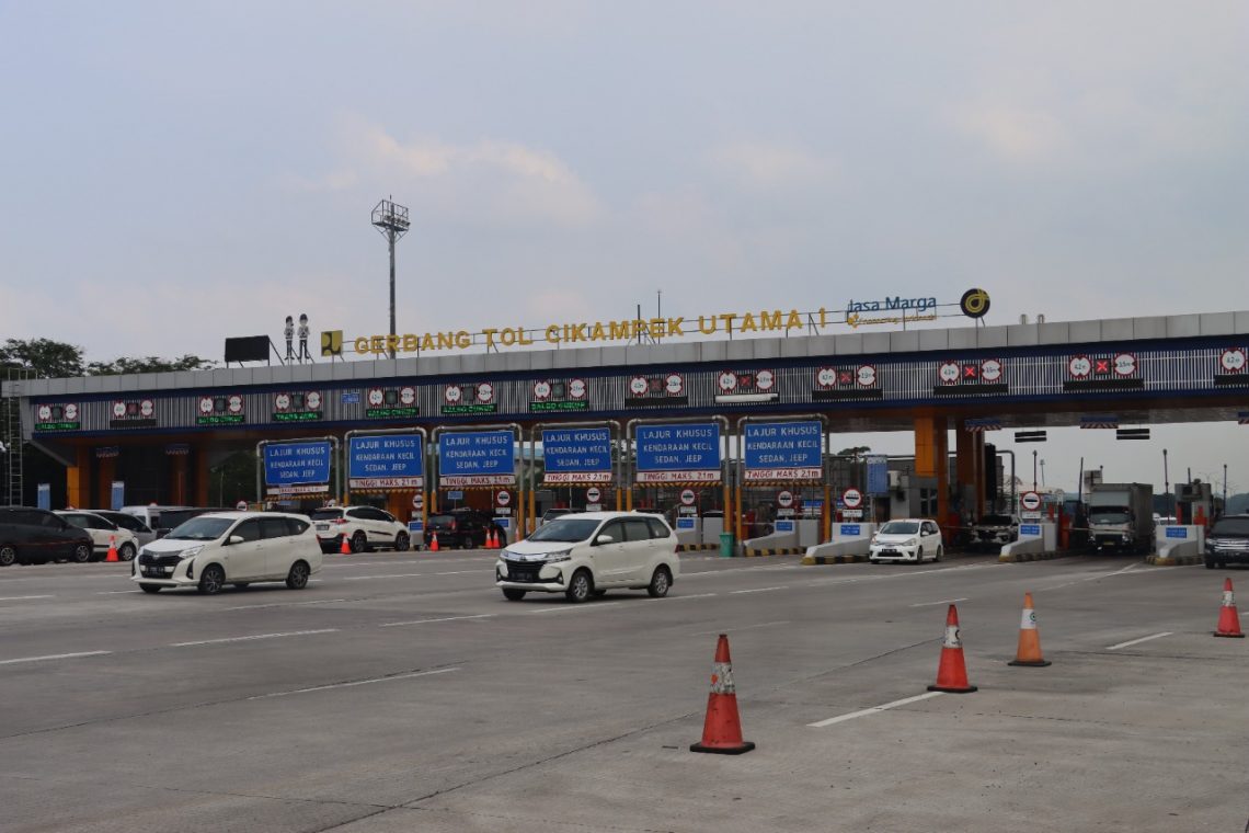 H+1 Tahun Baru, 108 Ribu Kendaraan Menuju Jakarta