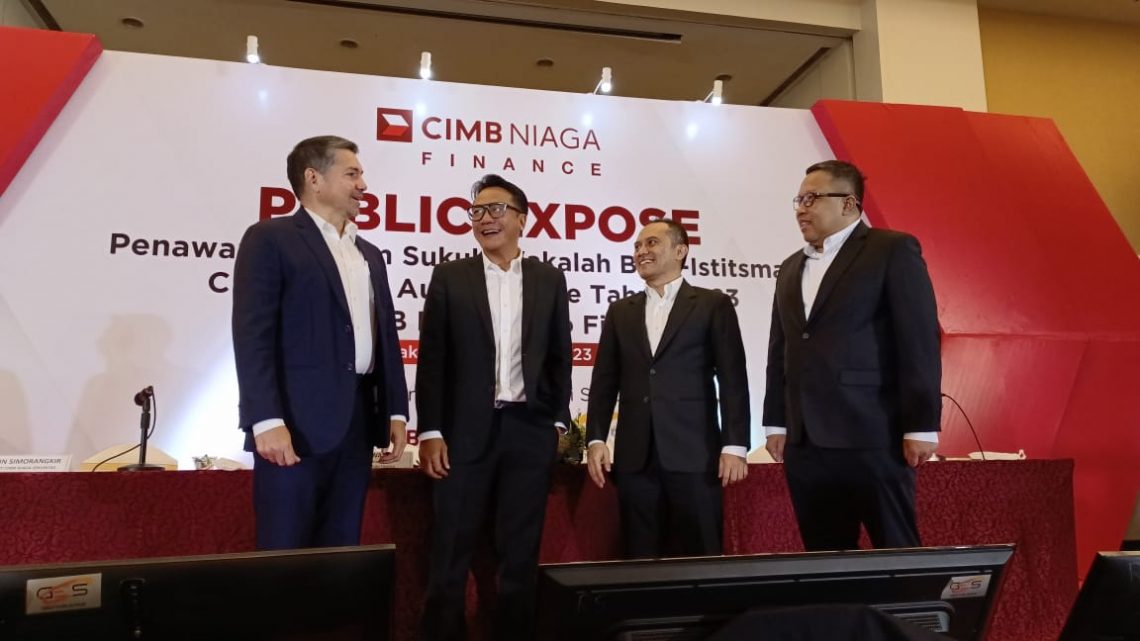 CIMB Niaga Finance Rilis Sukuk Rp1 Triliun