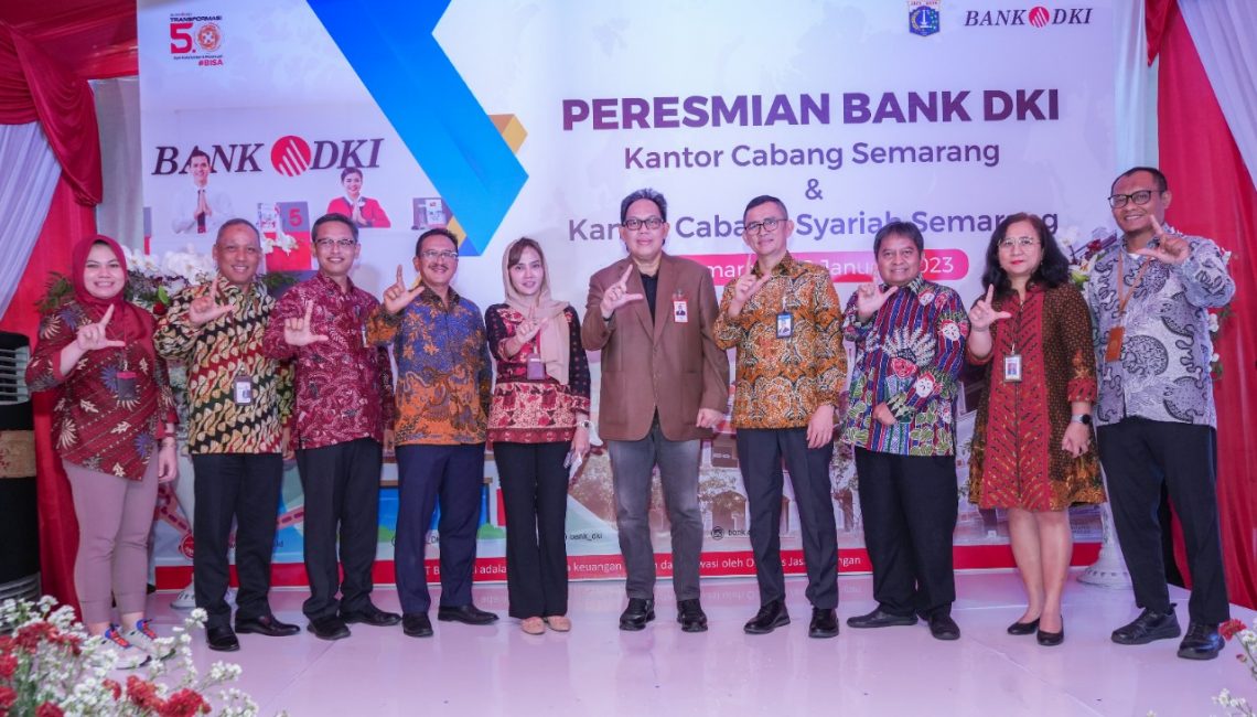 Bank DKI Resmikan Kantor Cabang Semarang dan Kantor Cabang Syariah Semarang