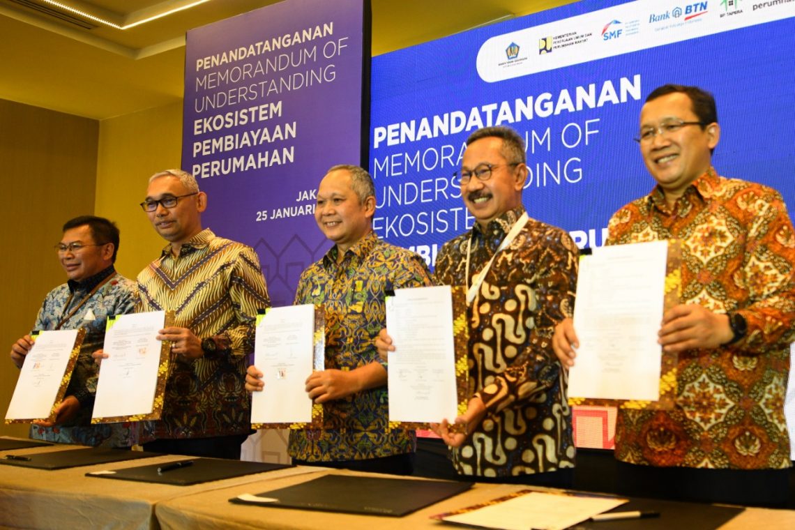 BTN RResmi Jadi Anggota Ekosistem Pembiayaan Perumahan