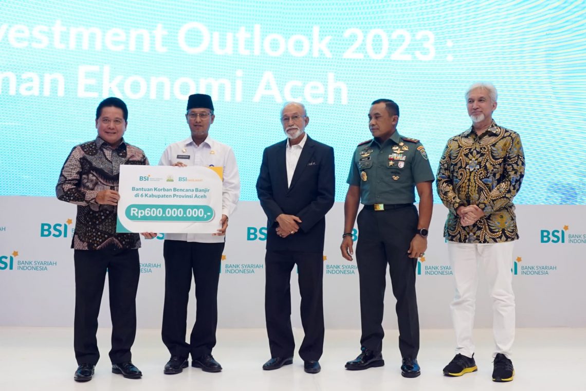 BSI Berikan Bantuan Rp600 Juta Untuk Korban Banjir 6 Kabupaten di Provinsi Aceh
