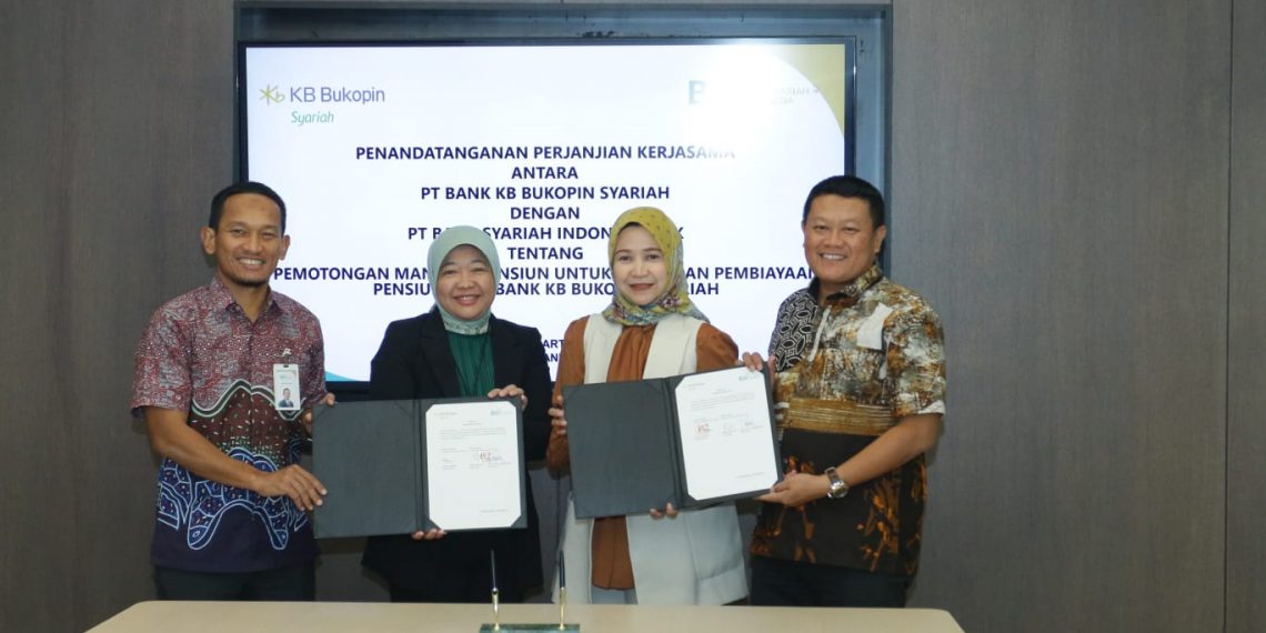 Kolaborasi BSI & Bank KB Bukopin Syariah Layani Keuangan bagi Para Pensiunan