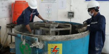 PLN Sulap Limbah Batu Bara Jadi Masjid