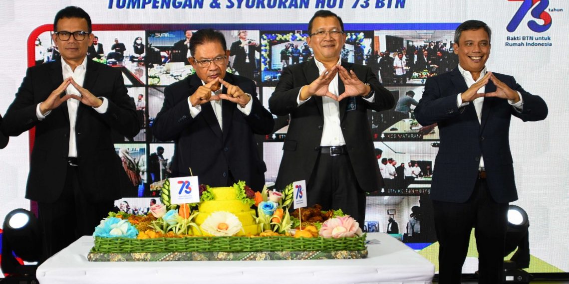 73 Tahun HUT BTN Telah Salurkan Kredit Sekitar Rp775 Triliun Yang Dimanfaatkan Oleh Hampir 6juta Masyarakat Indonesia
