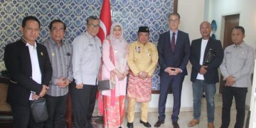 Sambangi Dubes Turki, Sultan Jambi Ke-22 Sampaikan Belasungkawa