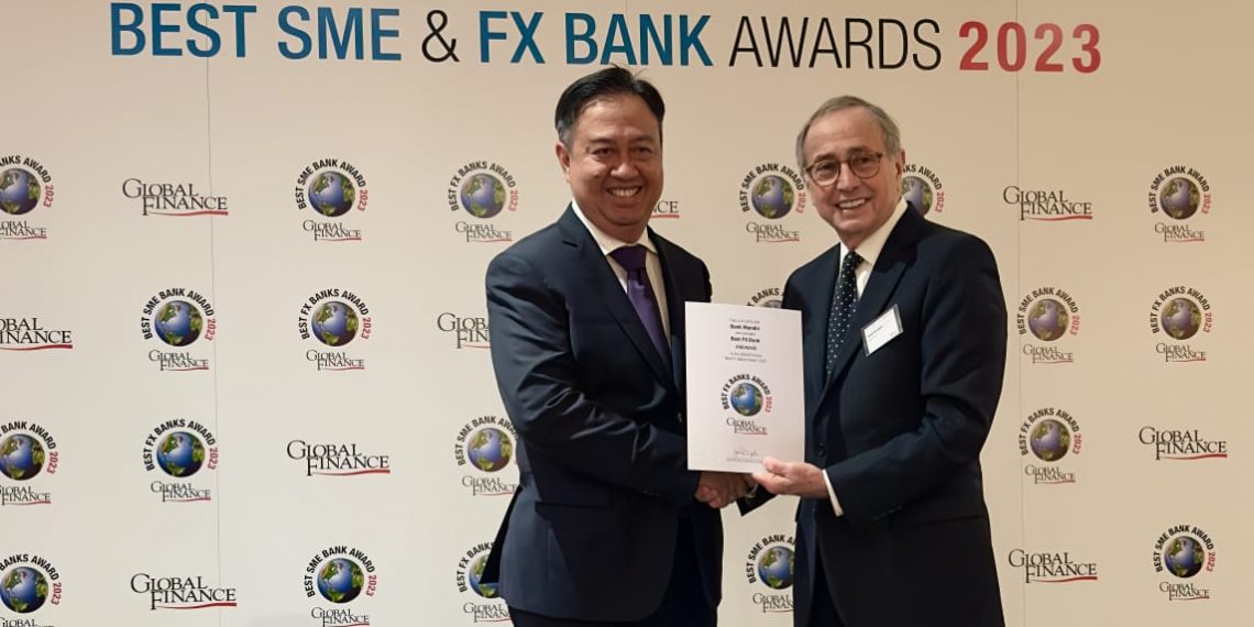 Top Global ! Bank Mandiri Sabet Gelar Indonesia’s Best FX Bank 2023 versi Global Finance