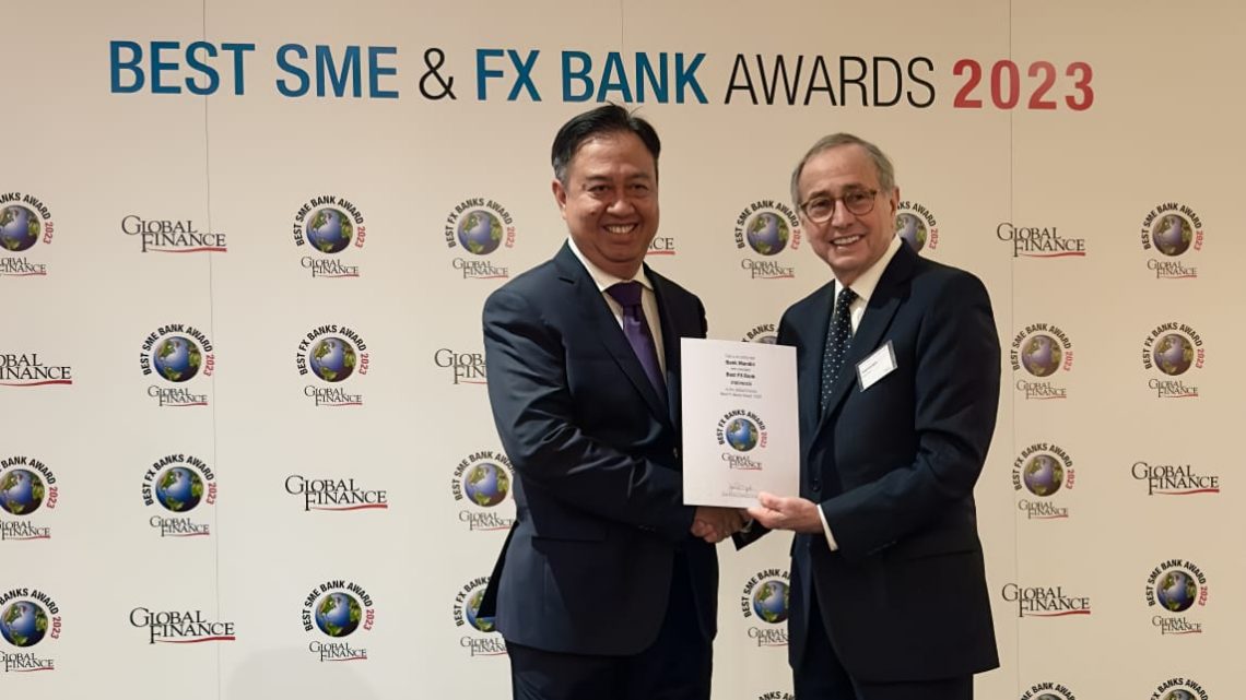 Top Global ! Bank Mandiri Sabet Gelar Indonesia’s Best FX Bank 2023 versi Global Finance