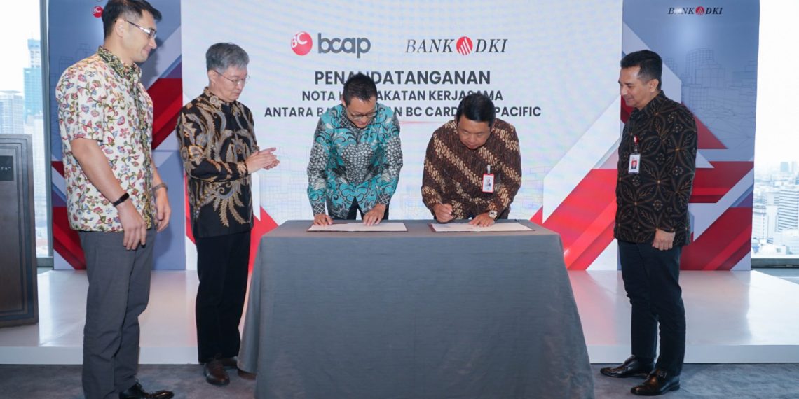 Akselerasi Bisnis Pembayaran Digital, Bank DKI Gandeng BC Card Asia Pacific