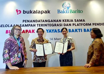Bukalapak dan Yayasan Bakti Barito Bermitra,Dukung Lebih Dari 15 juta UMKM Kelola Sampah