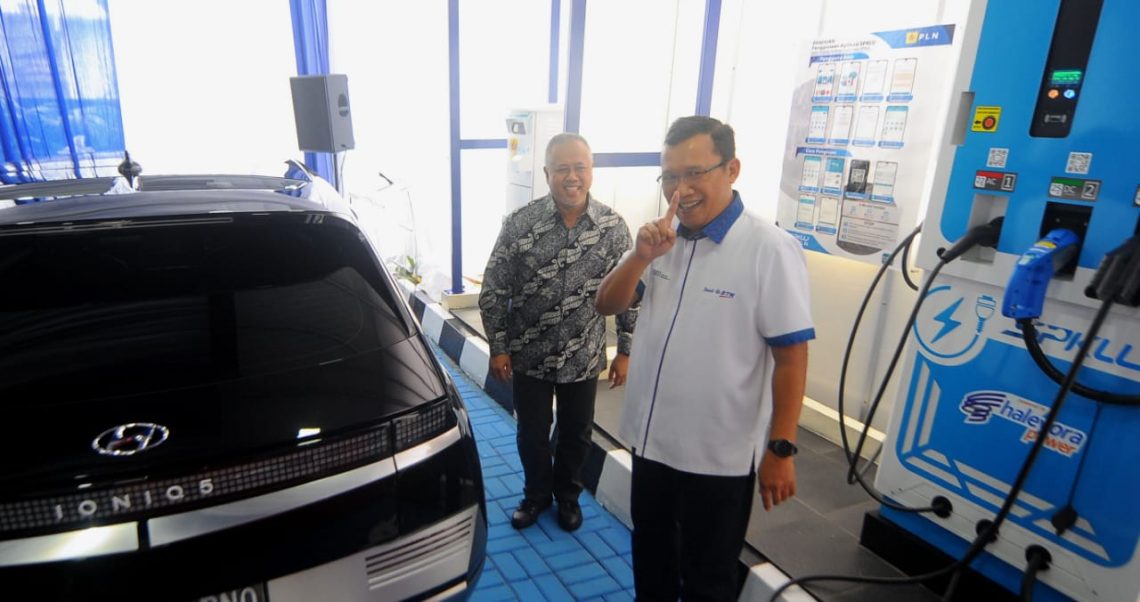 Peresmian SPKLU Bank BTN