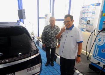 Peresmian SPKLU Bank BTN