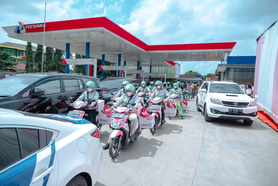 Gandeng Grab, Pertamina Punya Layanan Pesan Antar BrightGas