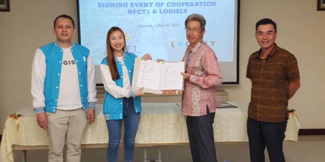 NPCT1 dan LOGISLY Bekerja Sama DalamMendigitalisasi Pergerakan Kontainer di Jakarta