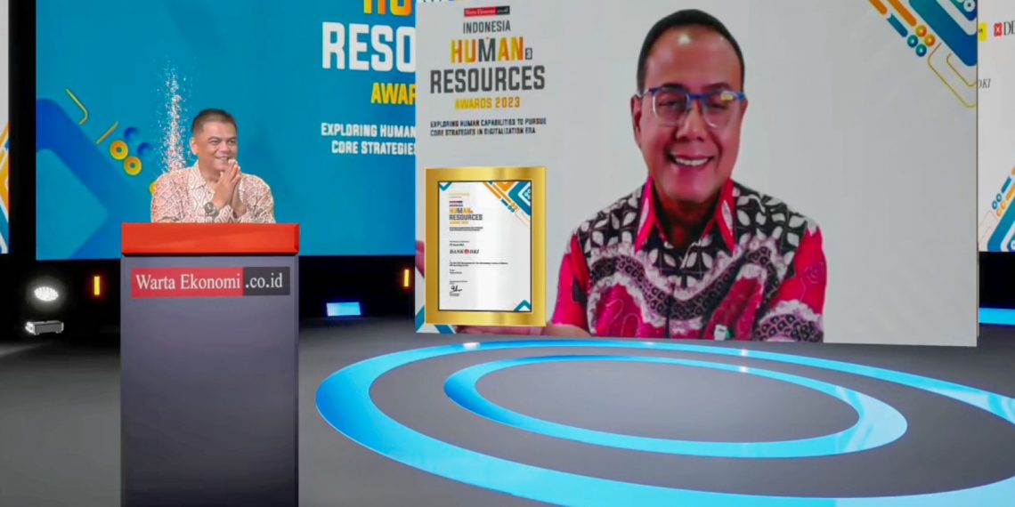 Bank DKI Kembali Raih Indonesia Human Resources Awards 2023