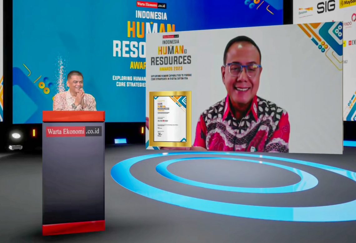 Bank DKI Kembali Raih Indonesia Human Resources Awards 2023