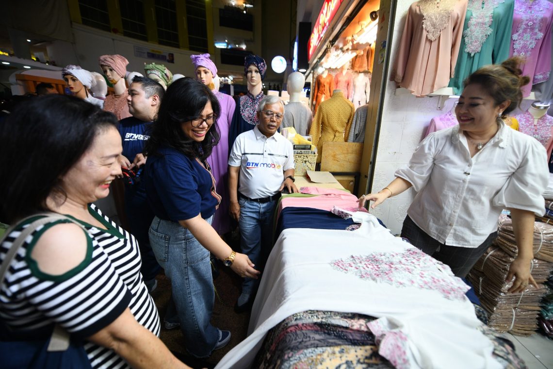 Tabungan BTN Bisnis Road Show di Pasar Tanah Abang Jakarta