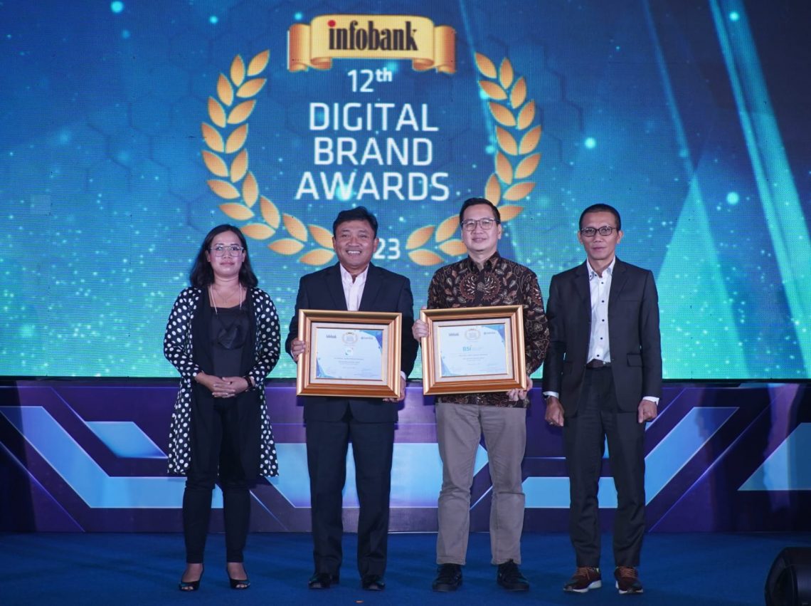 BSI Raih 8 Penghargaan dalam Ajang 12th Infobank Digital Brand Recognition