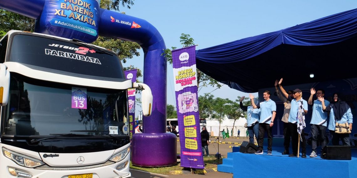 XL Axiata Fasilitasi Mitra Penjualan dan Karyawan Pulang Kampung
