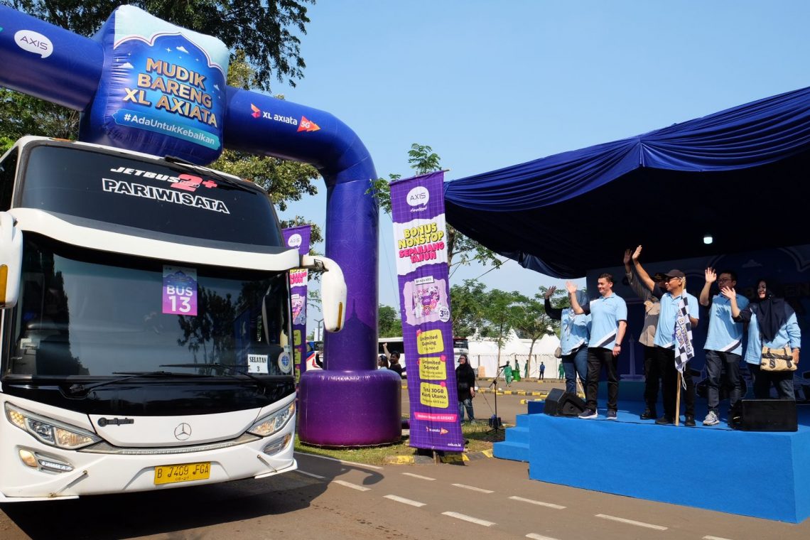 XL Axiata Fasilitasi Mitra Penjualan dan Karyawan Pulang Kampung