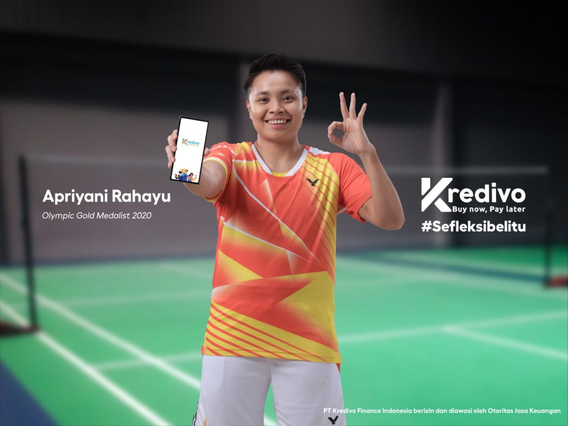 Jadi Brand Ambassador Kredivo, Apriyani Rahayu Bagikan Tips Atur Cash Flow