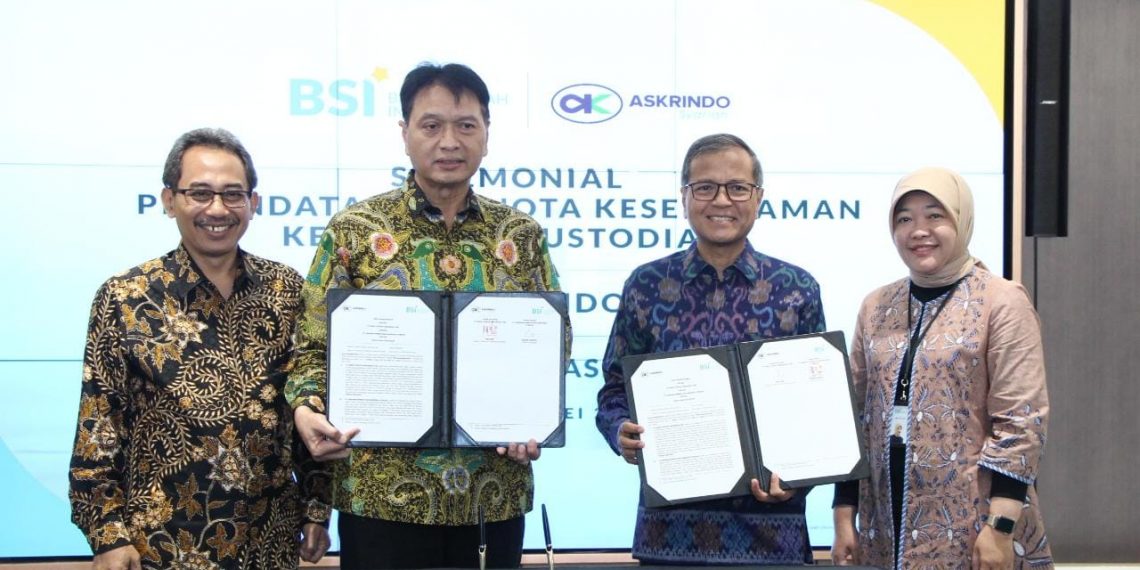 BSI Gandeng Askrindo Syariah untuk Perkuat Layanan Kustodian Syariah