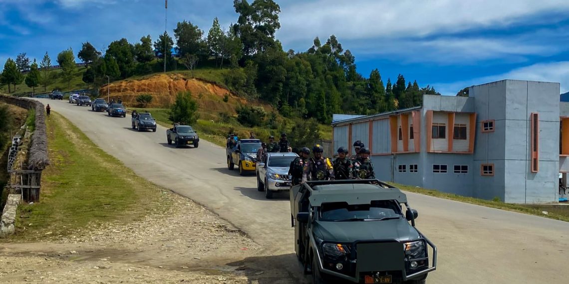 Sinergi TNI-Polri Ciptakan Ketertiban Dan Kondusifitas Di Kabupaten Lanny Jaya