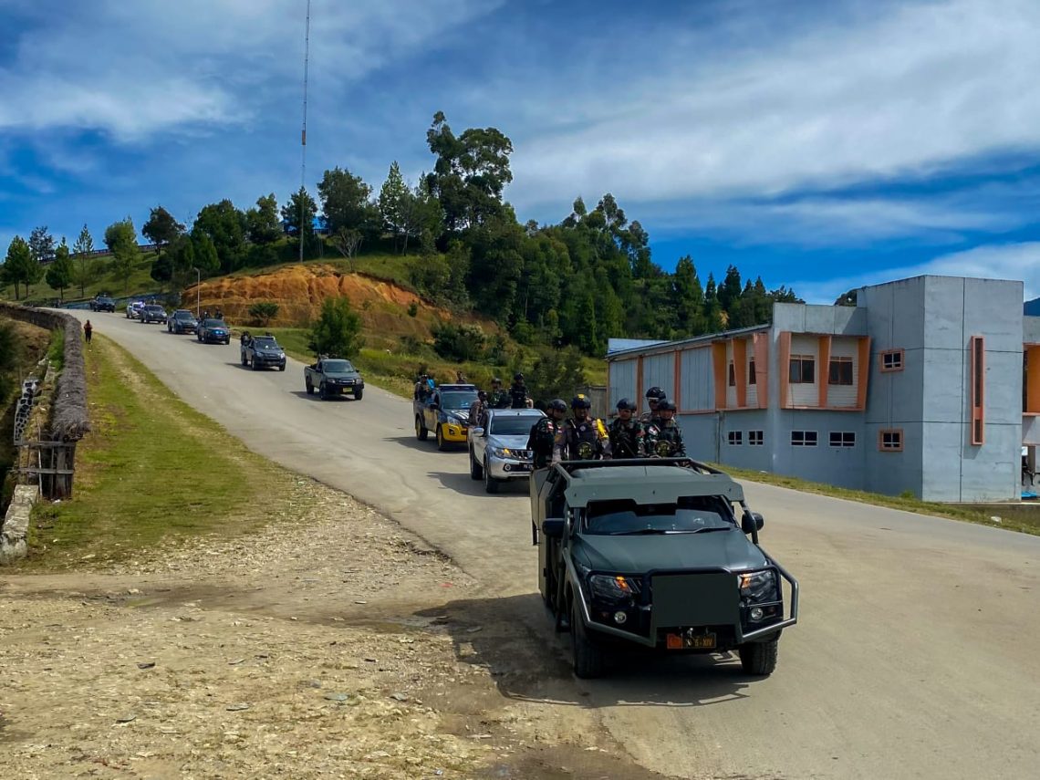 Sinergi TNI-Polri Ciptakan Ketertiban Dan Kondusifitas Di Kabupaten Lanny Jaya