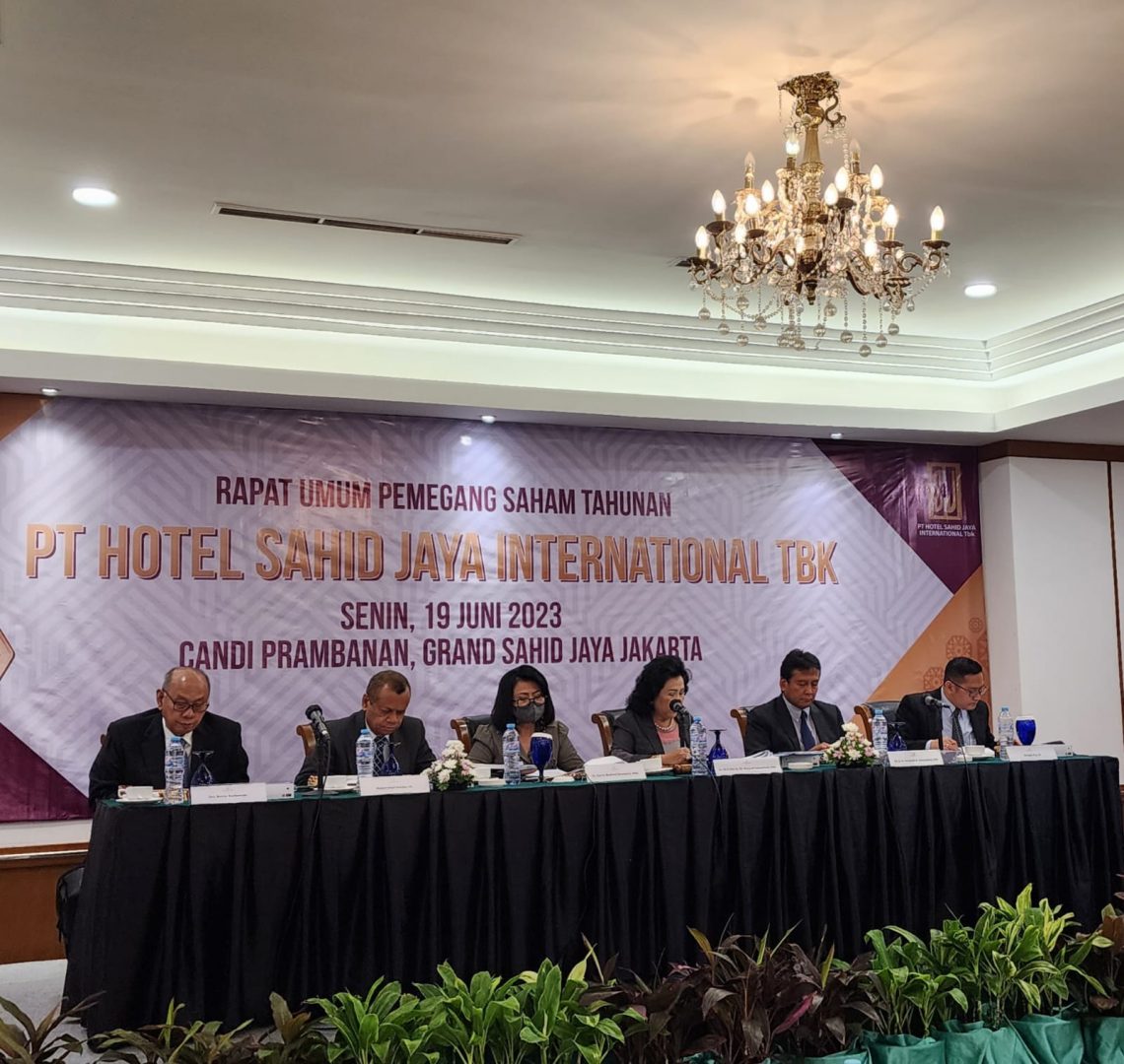 Catatkan Kenaikan Pendapatan Sebesar 29,98 %, PT Hotel Sahid Jaya International Tbk Siap Kembangkan Bisnis Sahid Grup