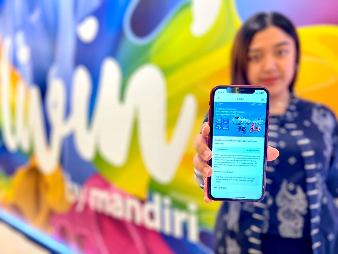 Bank Mandiri Genjot Kepemilikan Kendaraan Listrik Melalui Kopra dan Livin’