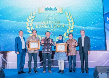 Bank DKI Boyong The Best Regional Development Bank pada 20th Infobank – MRI Banking Service Excellence Award 2023